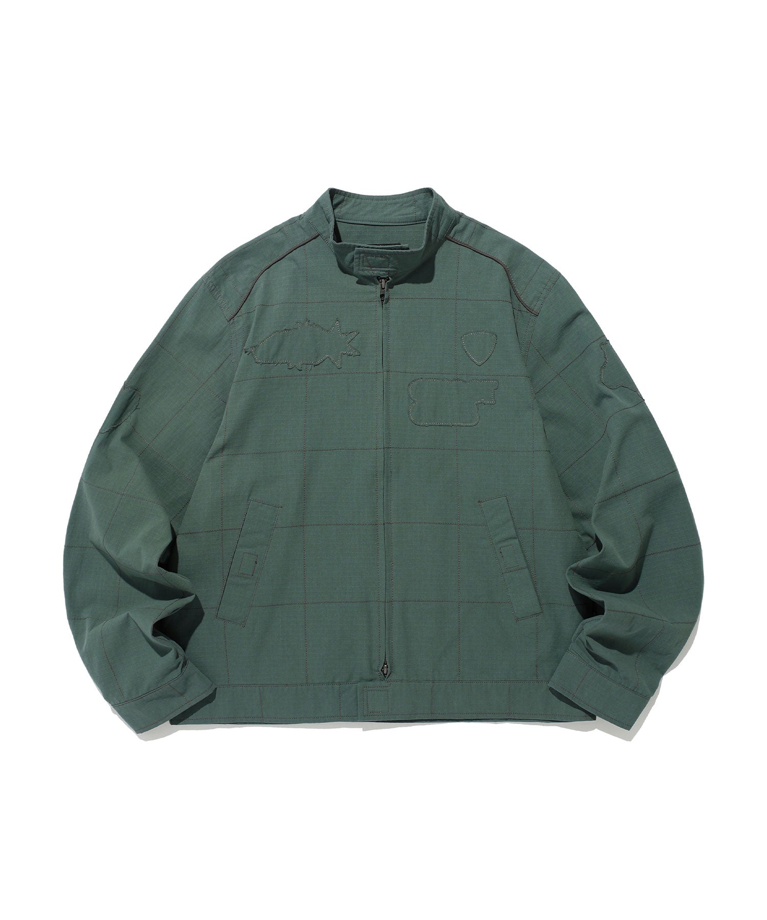 Nice Ghost Club Wappen Racing Jacket