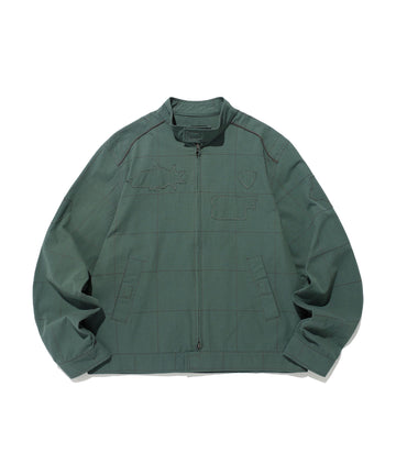 Nice Ghost Club Wappen Racing Jacket