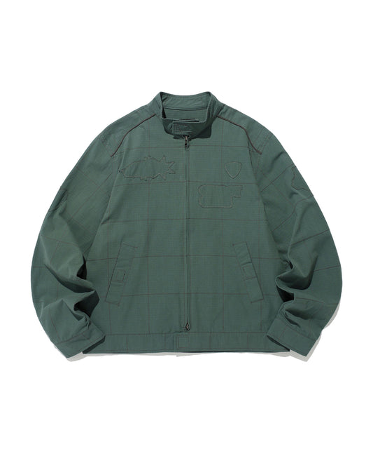 Nice Ghost Club Wappen Racing Jacket