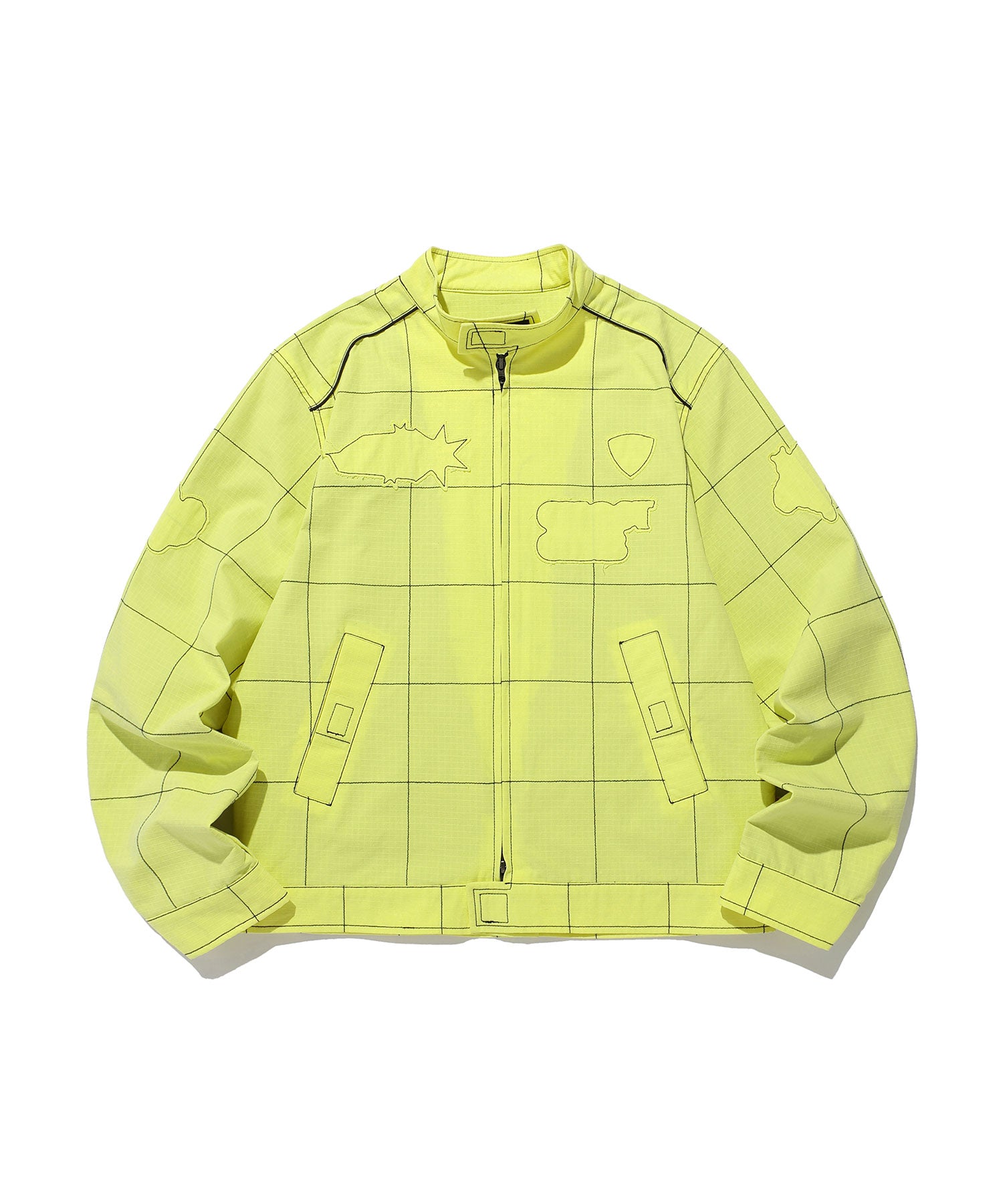 Nice Ghost Club Wappen Racing Jacket