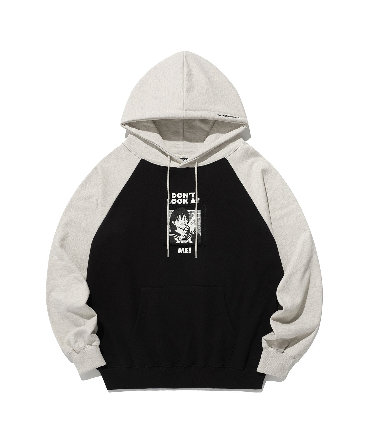 Nice Ghost Club Don't Look at Me Hoodie [Black]