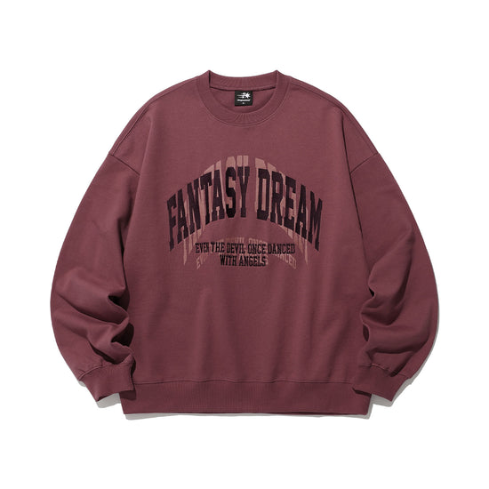 Nice Ghost Club Fantasy Dream Applique Sweatshirt