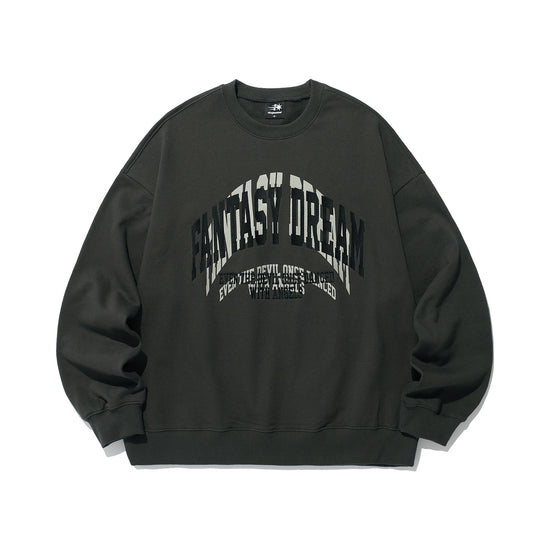 Nice Ghost Club Fantasy Dream Applique Sweatshirt