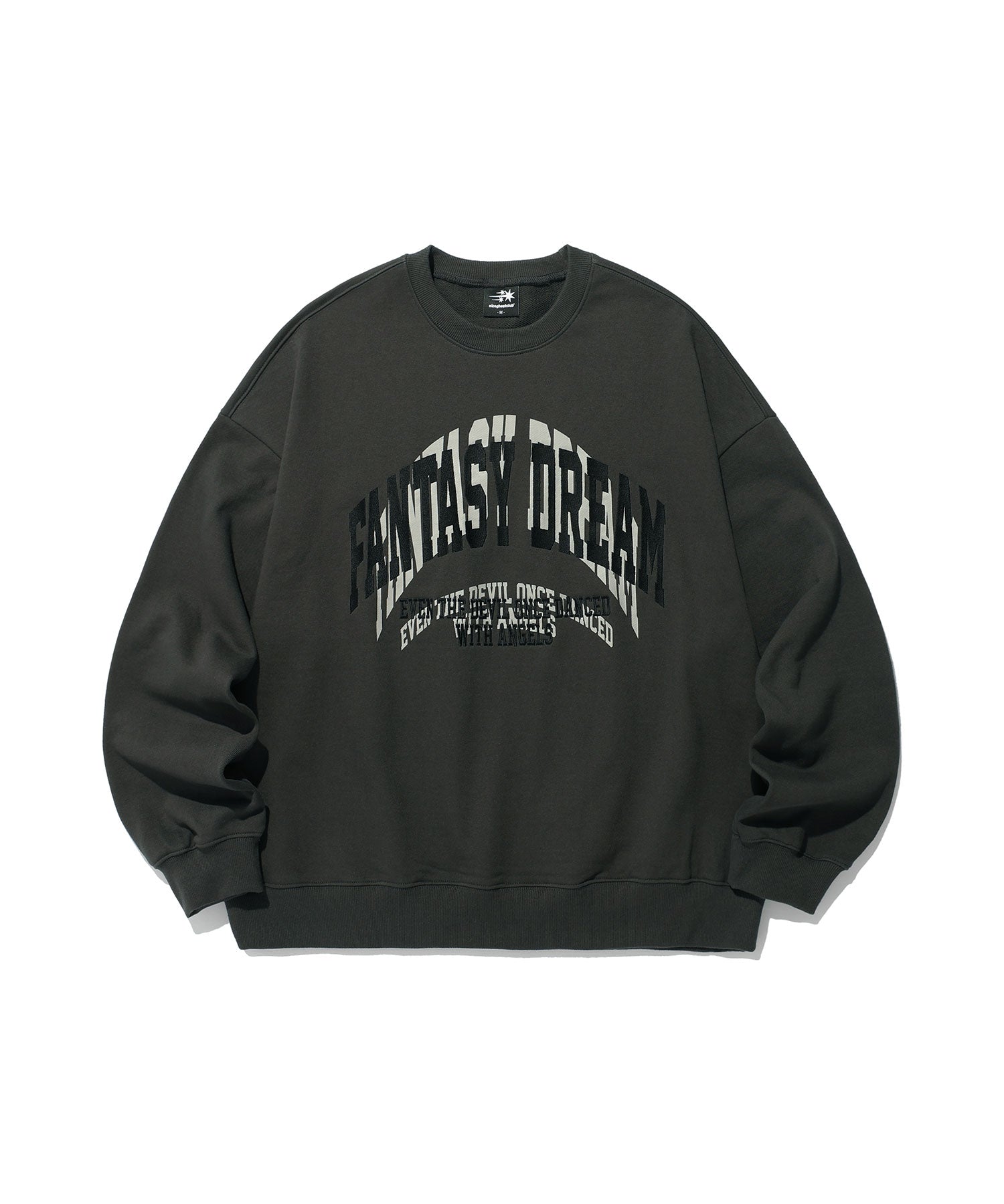Nice Ghost Club Fantasy Dream Applique Sweatshirt