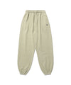 Nice Ghost Club Skull Graffiti Pigment Sweatpants [Beige]