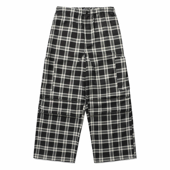 Nice Ghost Club Check Parachute Cargo Pants
