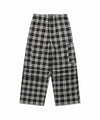 Nice Ghost Club Check Parachute Cargo Pants