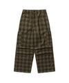 Nice Ghost Club Check Parachute Cargo Pants
