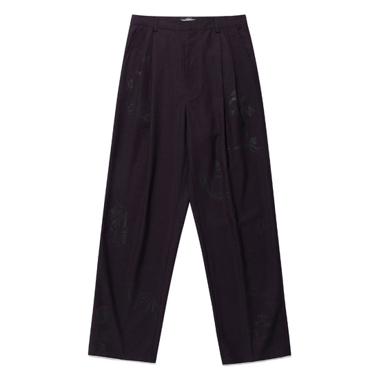 Nice Ghost Club Tattoo Tailored Pants