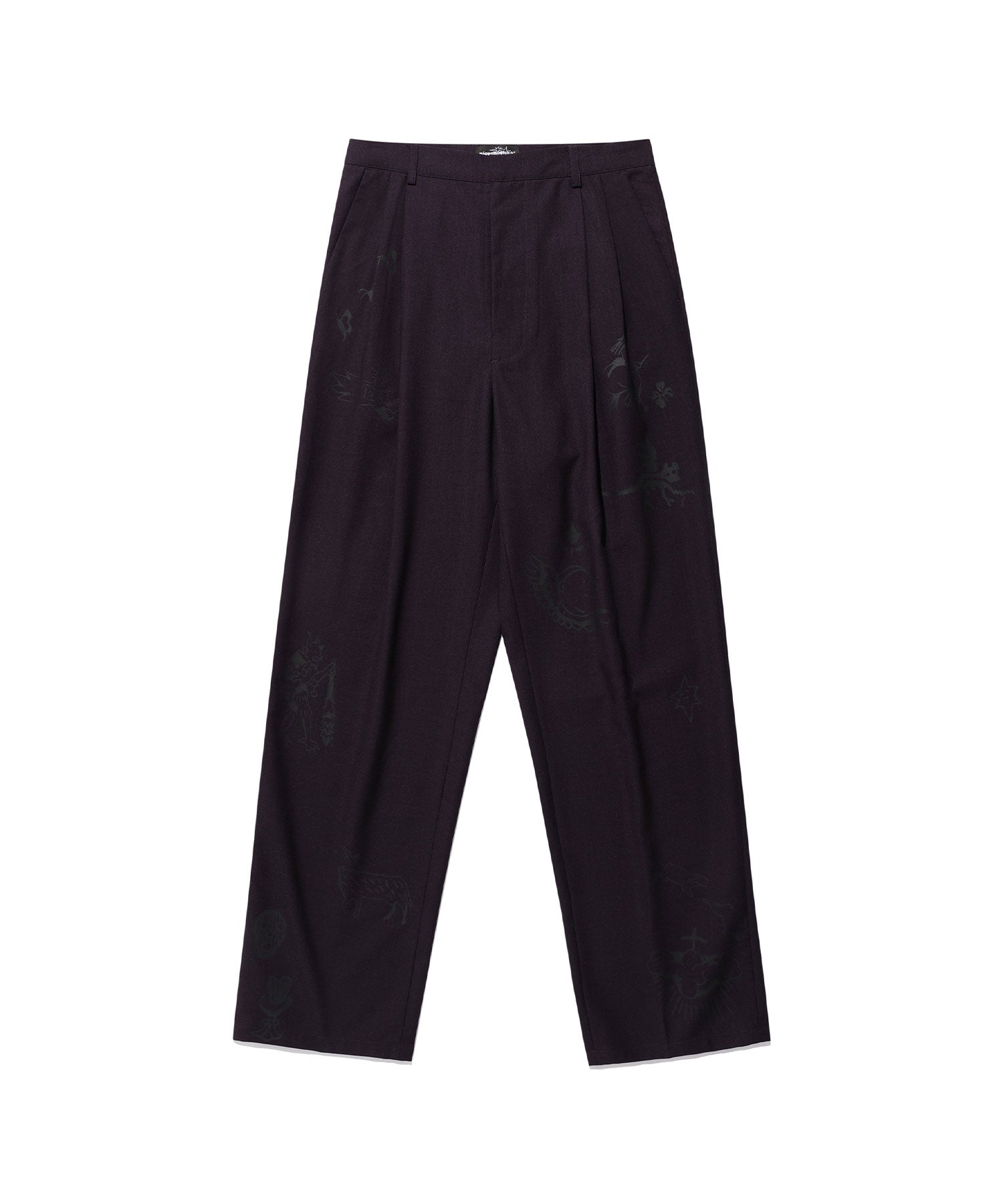 Nice Ghost Club Tattoo Tailored Pants