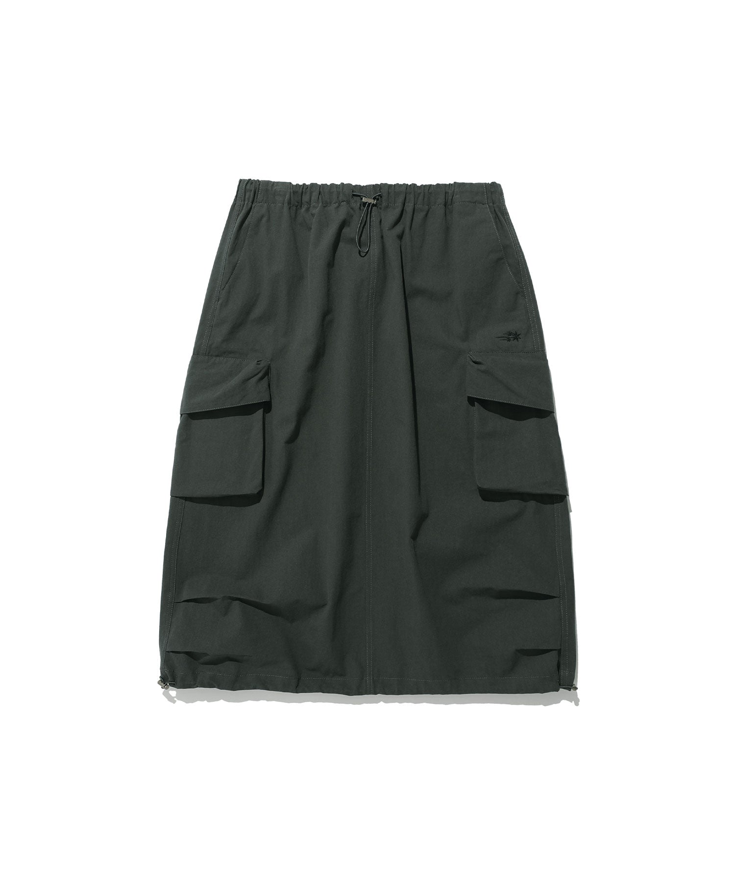 Nice Ghost Club Parachute Midi Skirt