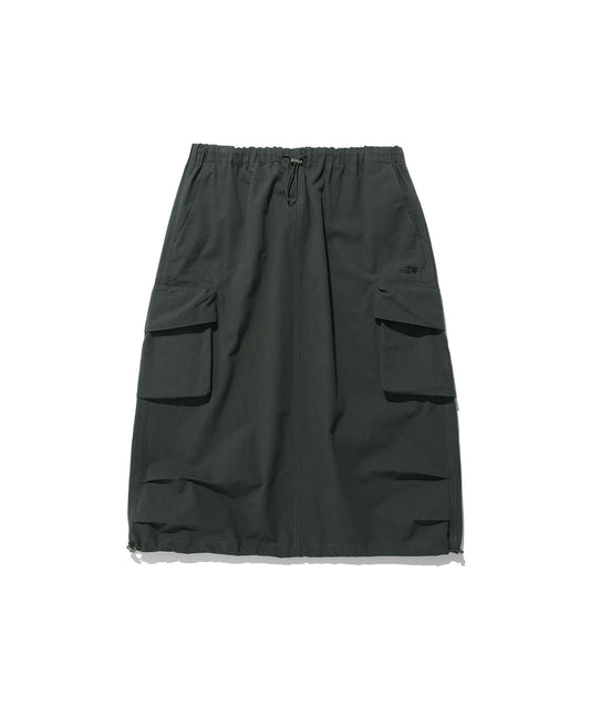 Nice Ghost Club Parachute Midi Skirt