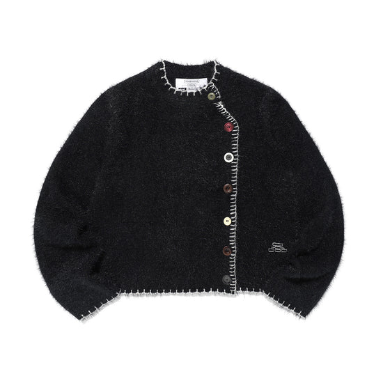 Nice Ghost Club FFATS Button Cardigan [Black]