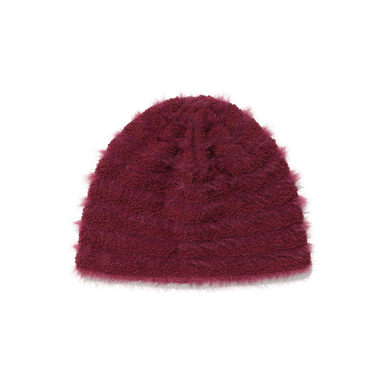 Nice Ghost Club Stripe Beanie [Burgundy]