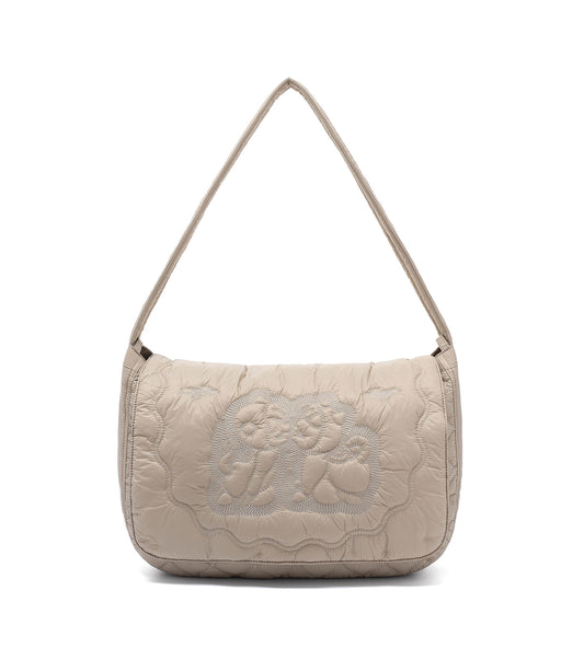Nice Ghost Club Stitch Puffer Angels Crossbag