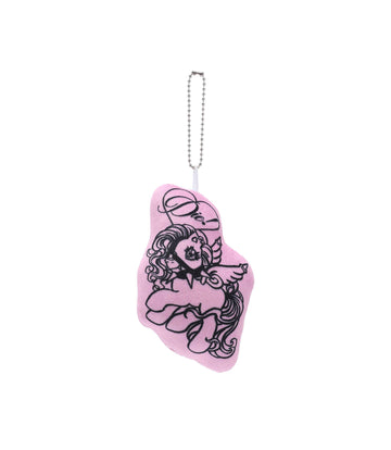 Nice Ghost Club Heart Unicorn Pillow Key Chain [Mix]