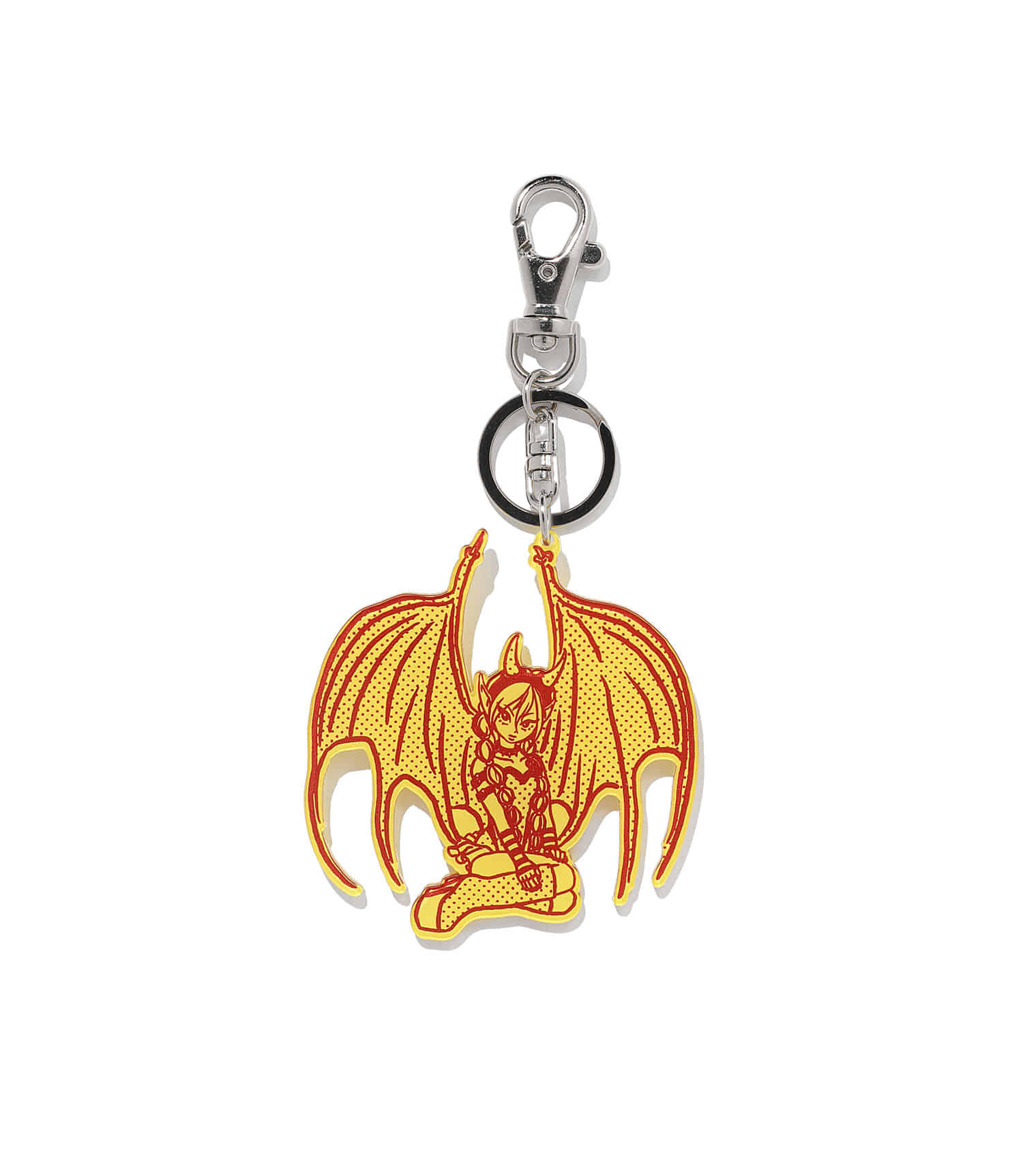 Nice Ghost Club Devil Girl Acrylic Keychain [Yellow]