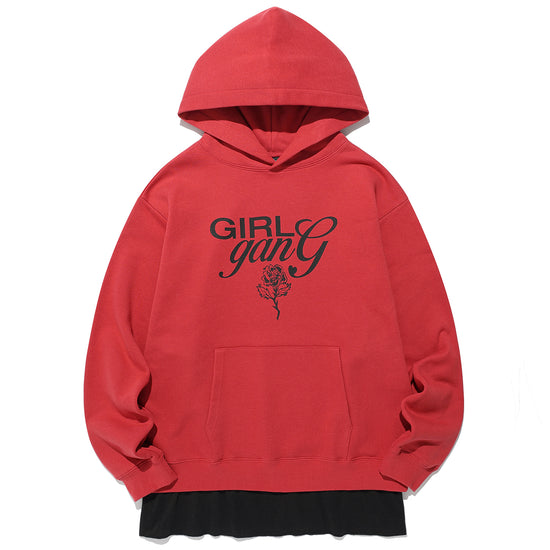 Nice Ghost Club Layered Dress Girl Gang Hoodie