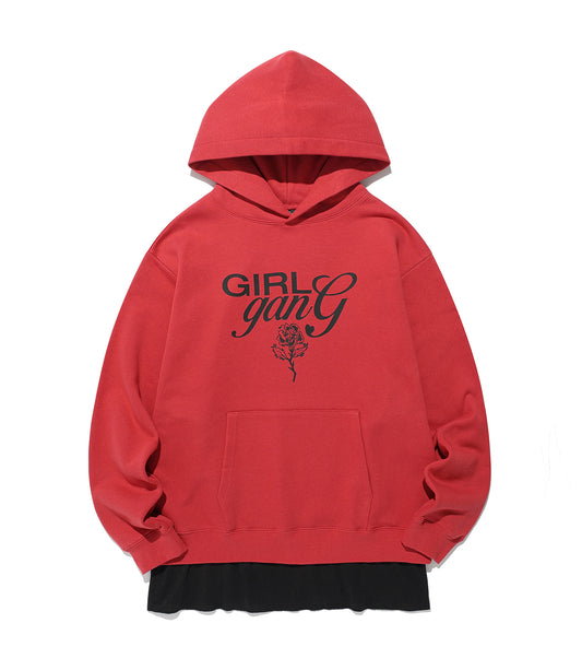 Nice Ghost Club Layered Dress Girl Gang Hoodie