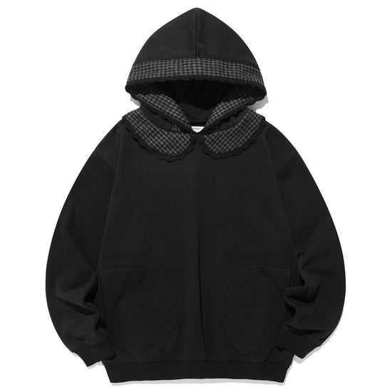 Nice Ghost Club FFATS Round Collar Hoodie [Black]