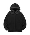 Nice Ghost Club FFATS Round Collar Hoodie [Black]