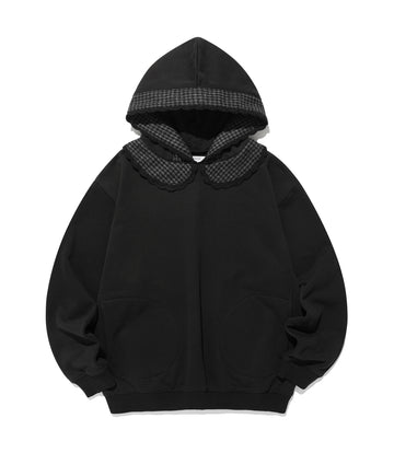 Nice Ghost Club FFATS Round Collar Hoodie [Black]