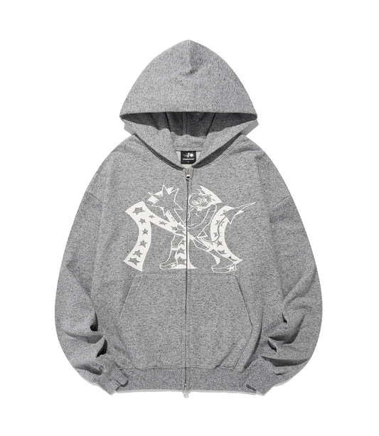 Nice Ghost Club Chaos Girl Hoodie Zip-Up