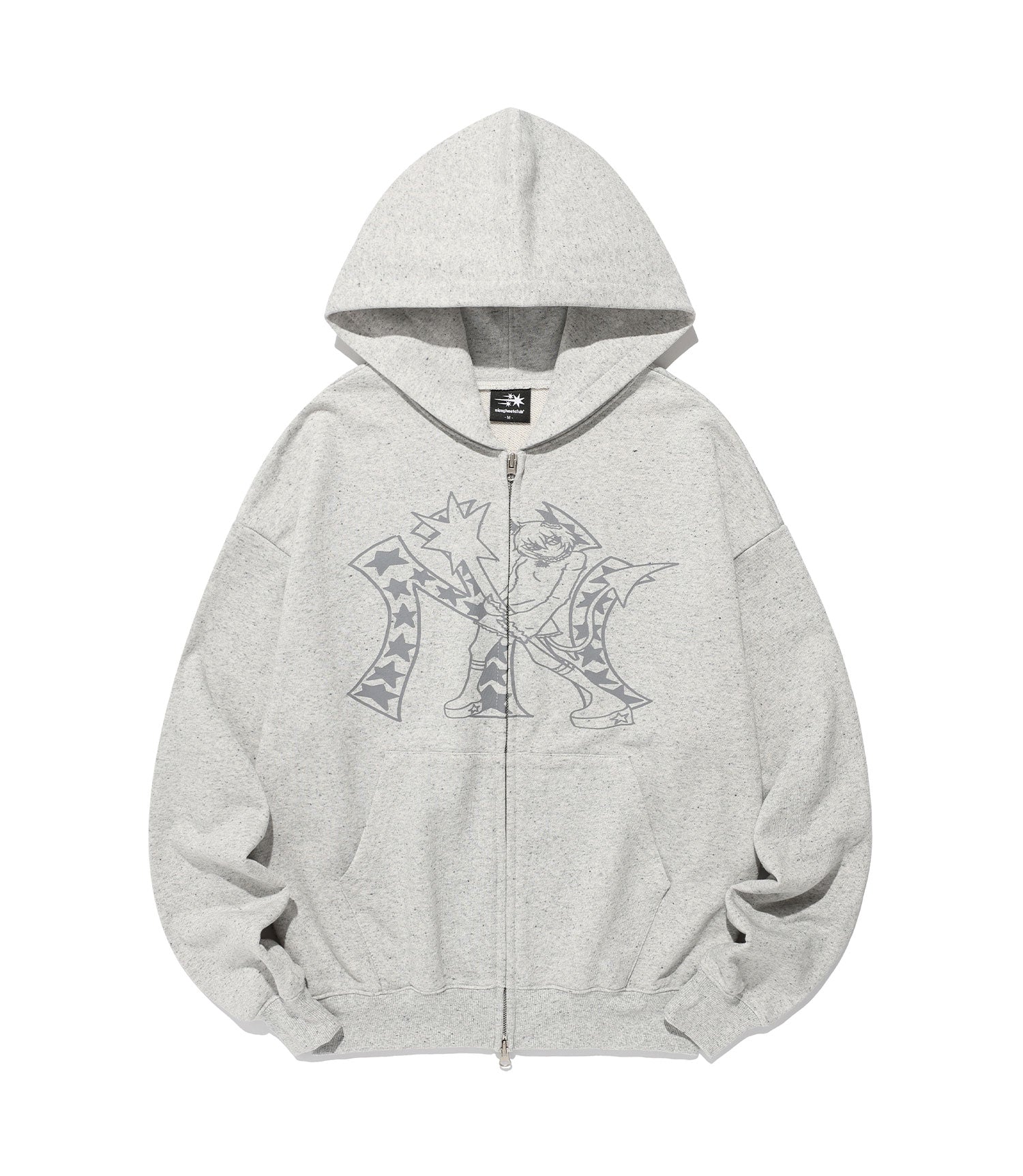 Nice Ghost Club Chaos Girl Hoodie Zip-Up