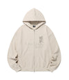 Nice Ghost Club The Girl Gang Waffle Hoodie Zip-Up