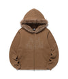 Nice Ghost Club Dark Fantasy Fur Hoodie Zip Up