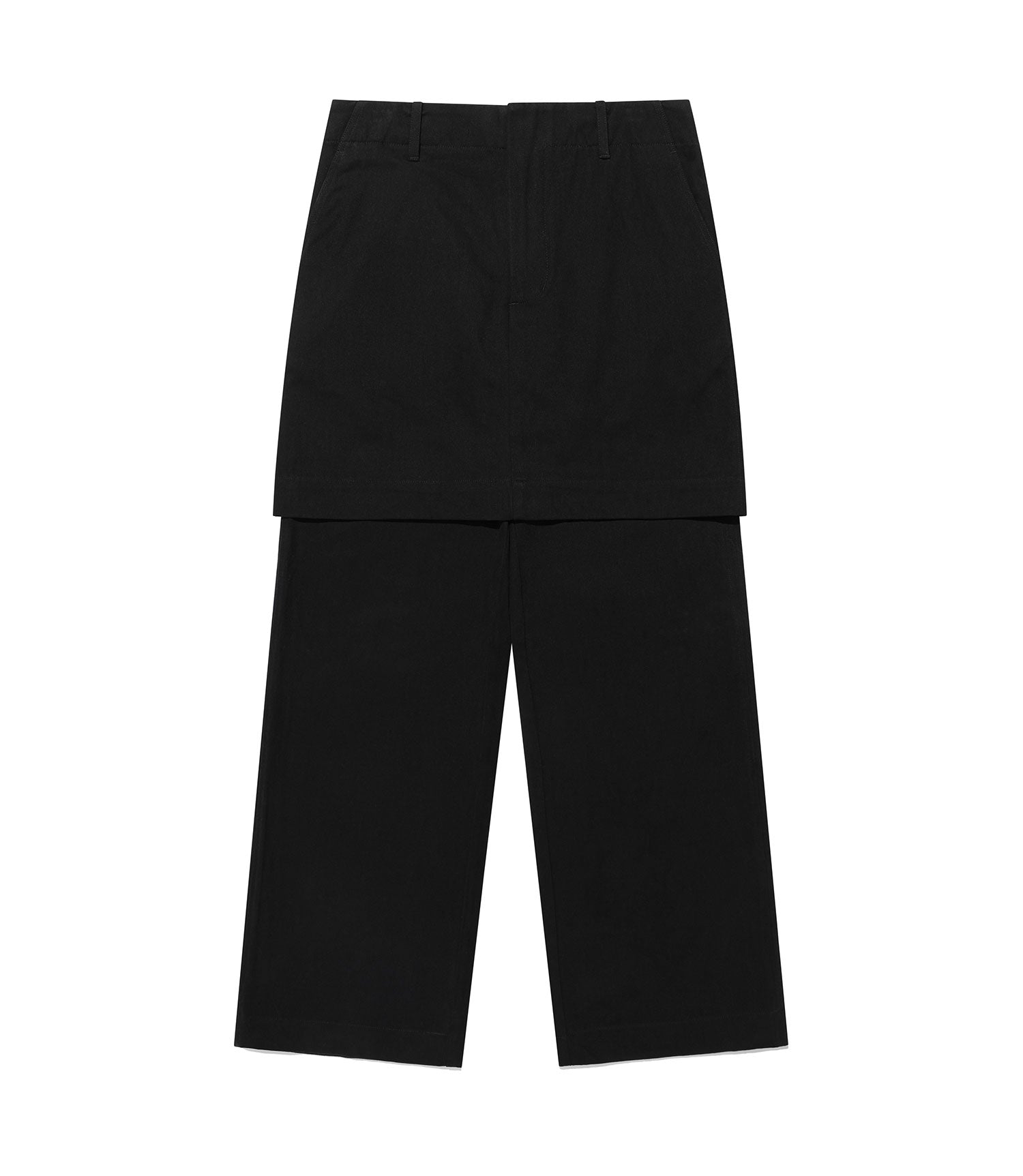 Nice Ghost Club Layered Skirt Chino Pants