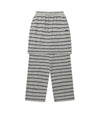Nice Ghost Club Stripe Layered Skirt Pants