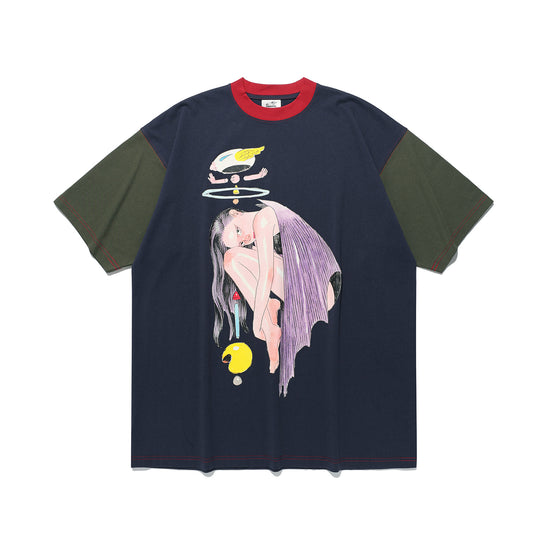 Nice Ghost Club Gakiya Isamu Big Big Tee [Navy]