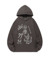Nice Ghost Club Doodle Big Big Long Sleeve Hoodie