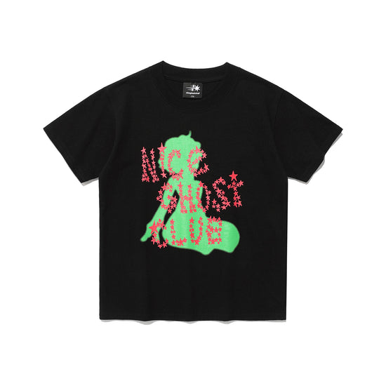 Nice Ghost Club Stars & Silhouettes Mini Tee [Black]
