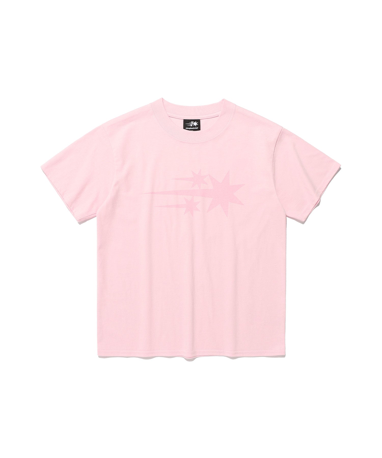 Nice Ghost Club 3 Stars Symbol Crop Slim Tee