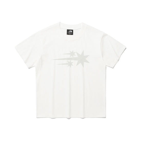 Nice Ghost Club 3 Stars Symbol Crop Slim Tee