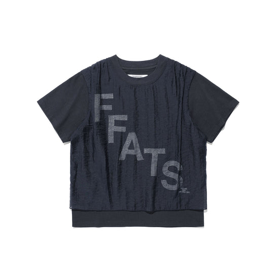 Nice Ghost Club FFATS Logo Layered Sleeve Tee [Navy]