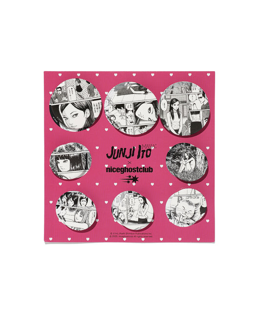 Nice Ghost Club Junji Ito Maniac Tomie Cartoon Pin Button Set [Mix]