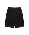 Nice Ghost Club Layered Mesh Denim Shorts