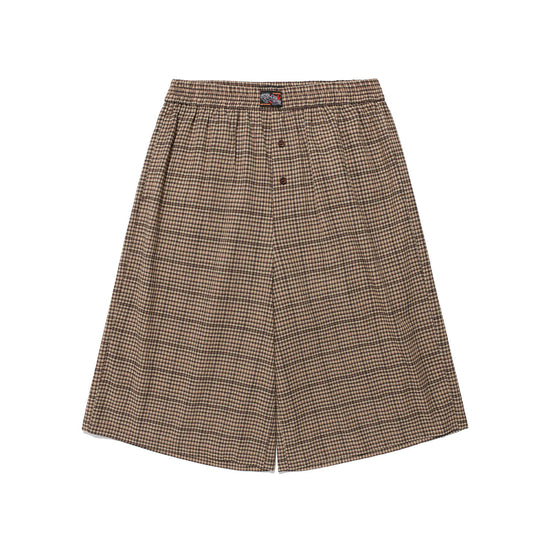 Nice Ghost Club Check Box Shorts