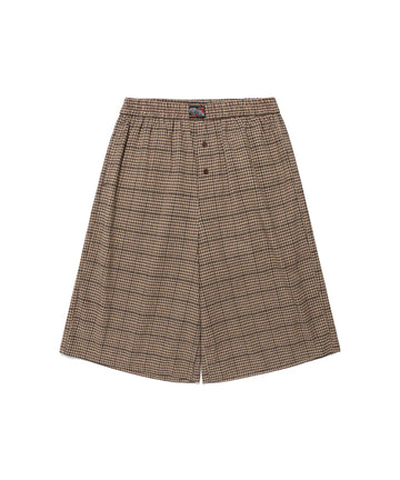 Nice Ghost Club Check Box Shorts