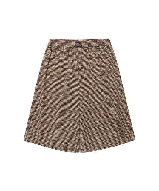 Nice Ghost Club Check Box Shorts