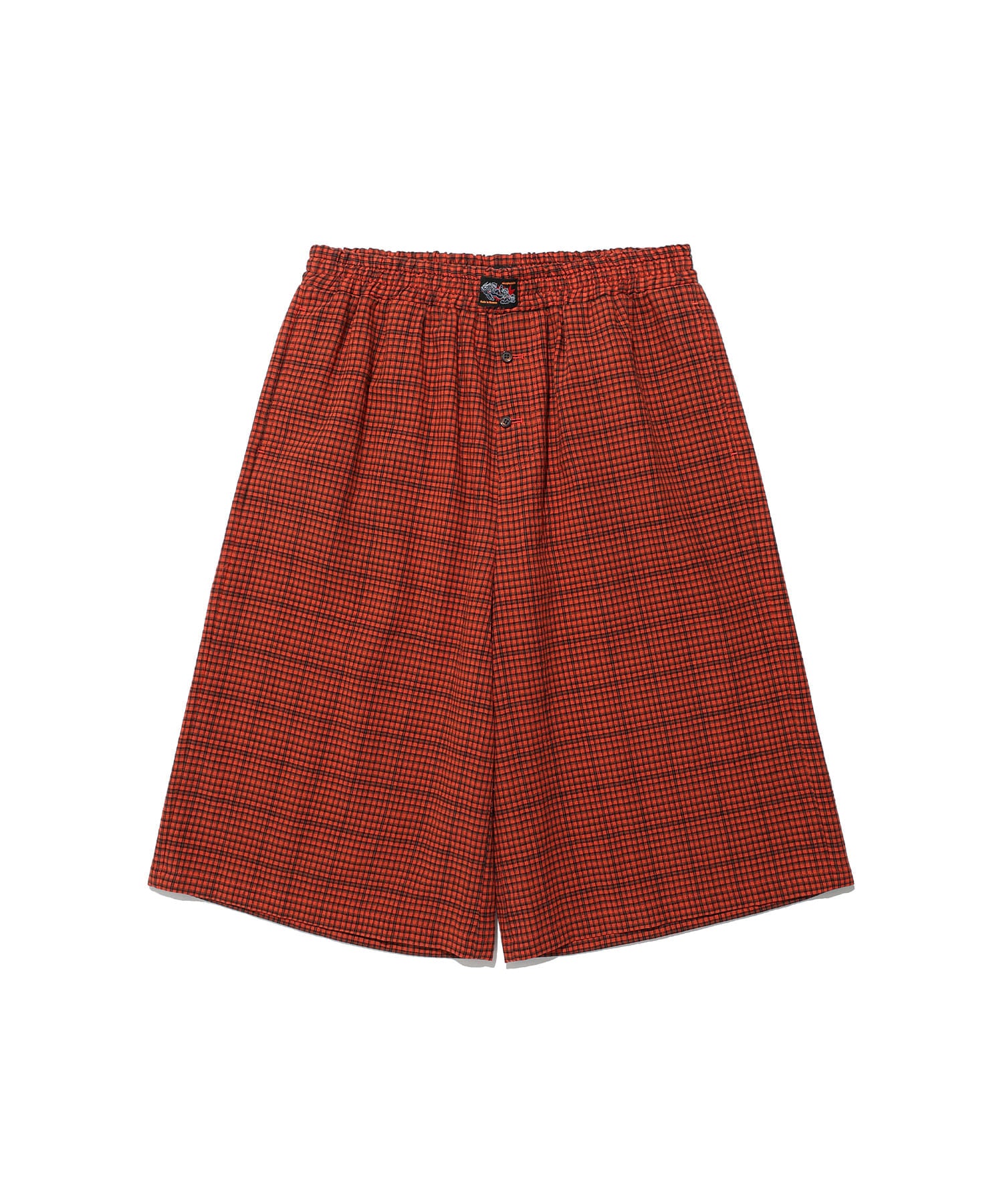 Nice Ghost Club Check Box Shorts