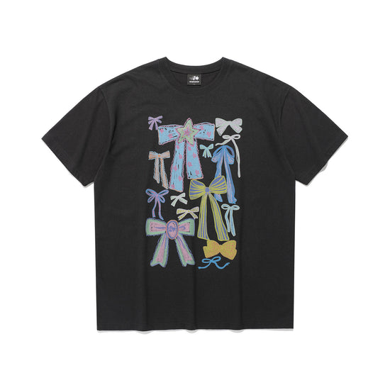 Nice Ghost Club Ribbon Party Tee [Black]