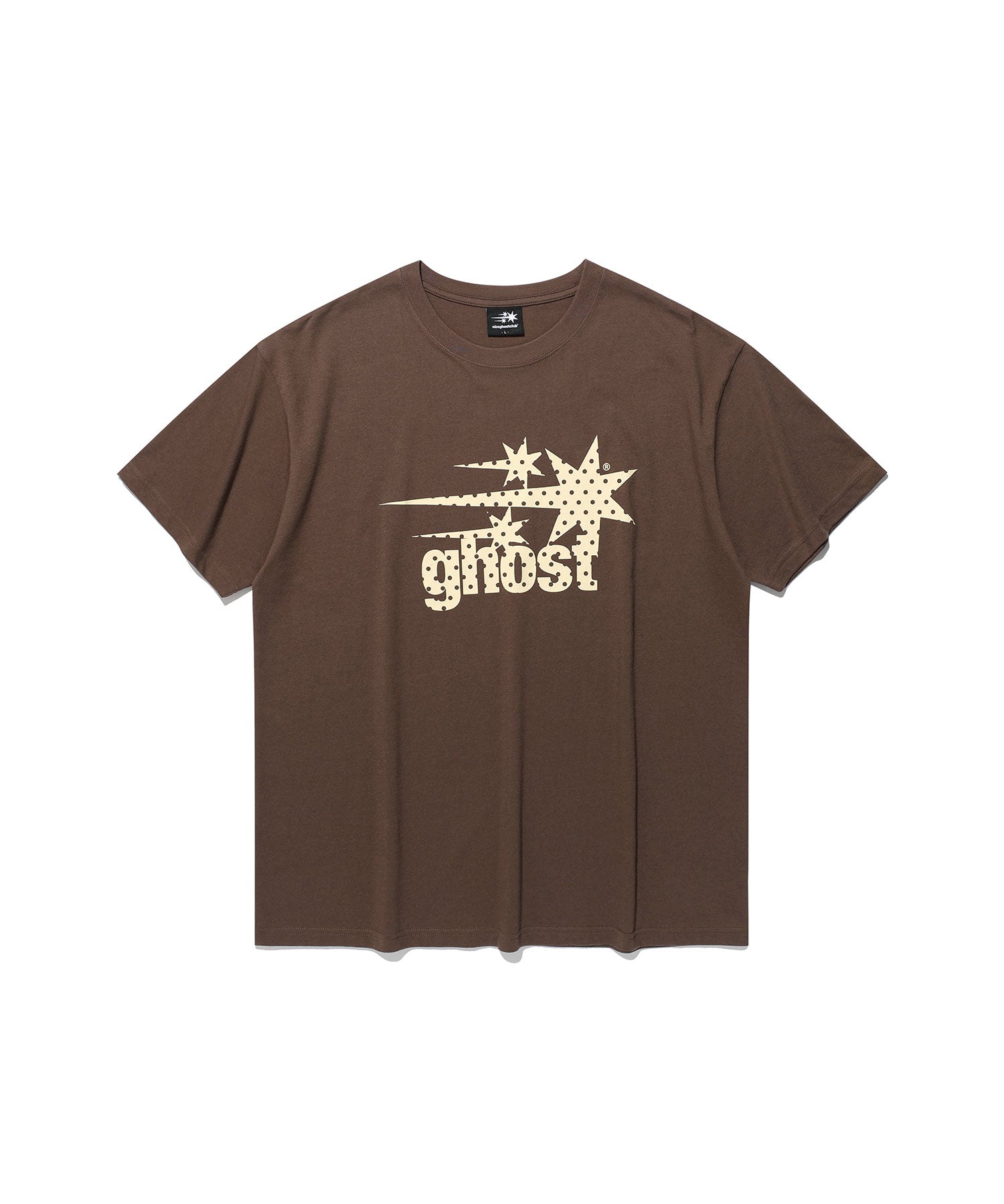Nice Ghost Club Dot Symbol T-Shirt in Brown – Size L (6/11 Pre-Order)