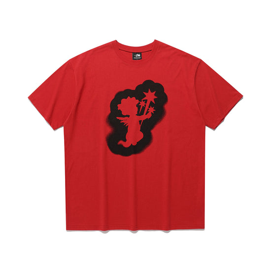 Nice Ghost Club Baby Angel Silhouette Tee