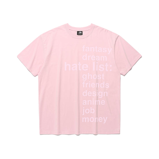 Nice Ghost Club Hate List Tee