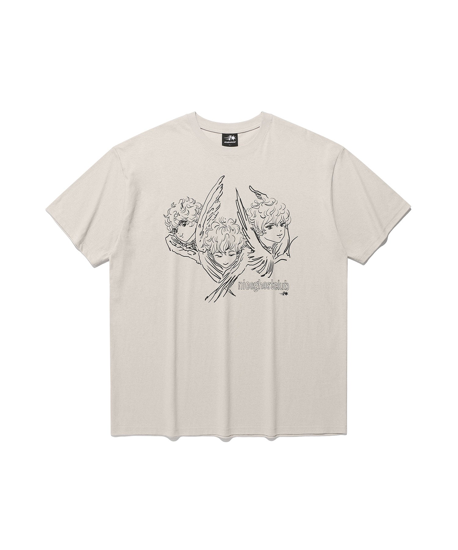 Nice Ghost Club 3 Great Angels Tee [Light Grey]
