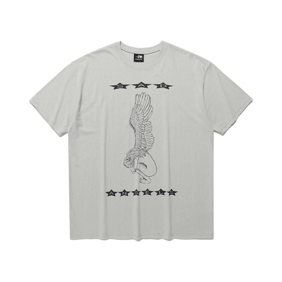 Nice Ghost Club Sad Angels Star Tee [Grey]